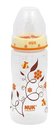 Nuk Trendline Whimsy Orthodontic Bottle 10oz  3 Colors Available 