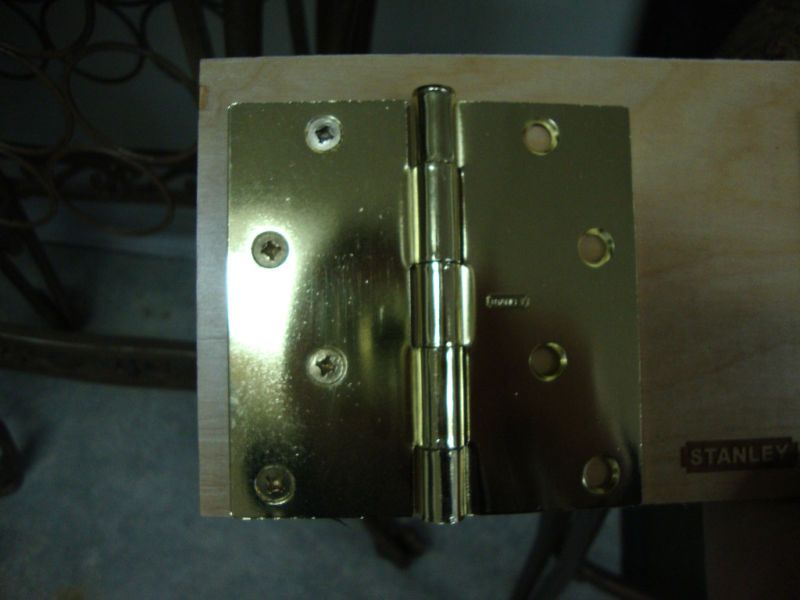 Stanley 4 Door Hinges Bright Brass 4 boxes  