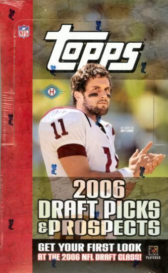 2006 TOPPS DRAFT PICKS & PROSPECTS FOOTBALL HOBBY BOX  