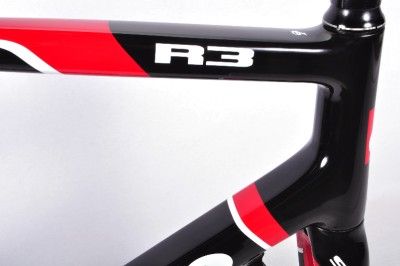 2011 Cervelo R3 56cm frameset + Rotor 3D crank + headset   EXCELLENT 