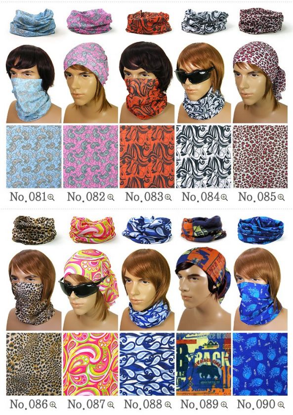 MULTI HEADWEAR NECK MULTI SCARF TUBE SCARF BANDANA  