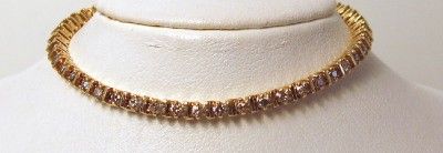 Diamonds 1.00ct 14K Yellow Gold 7 inch Bracelet  