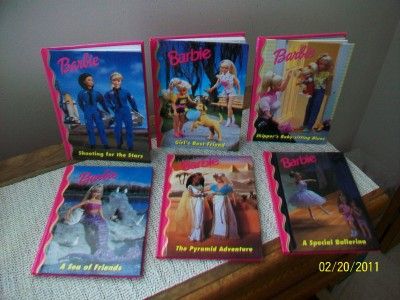 Barbie & Friends Bookclub Hardcover Book Collection  