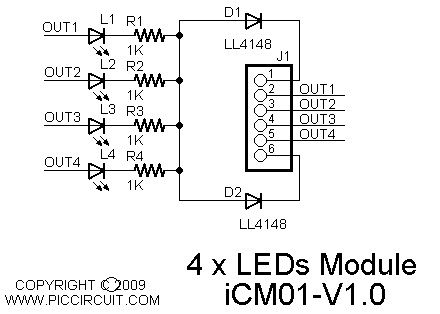    Schematic Free iCM05   Blank IO Board Free Hi Tech C Tutorial