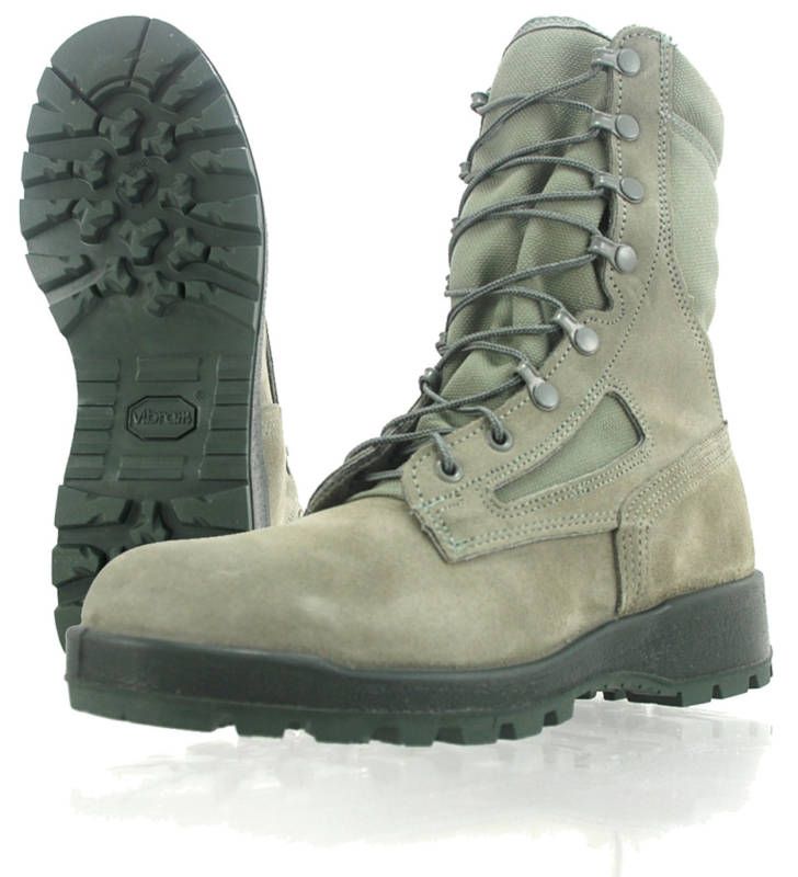 Wellco S115 USAF Sage Green Waterproof Steel Toe Boot  