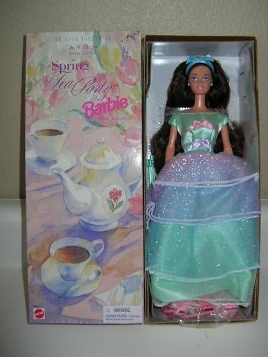 AVON SPRING TEA PARTY BARBIE THIRD IN SERIES  