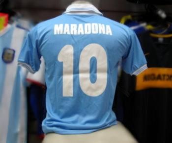 10 MARADONA IN NAPOLI 86 87 RETRO JERSEY ALL SIZES  