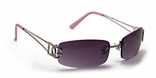 Wire Frame Rimless DG Sunglasses Unisex Mens Womens Fashion Glasses 