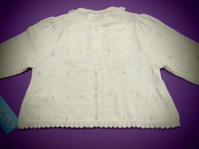 NWT BABY GIRL SWEATER CK29108 (0 24 months)  