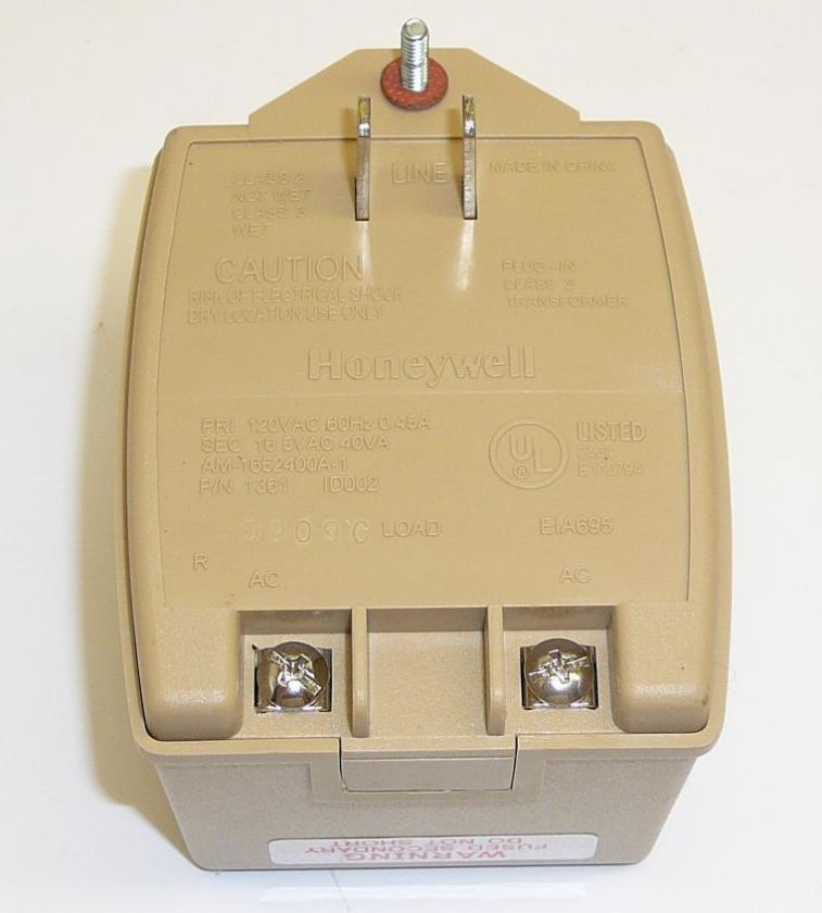 HONEYWELL ADEMCO 1361 TRANSFORMER 16.5VAC 40VA ALARM  