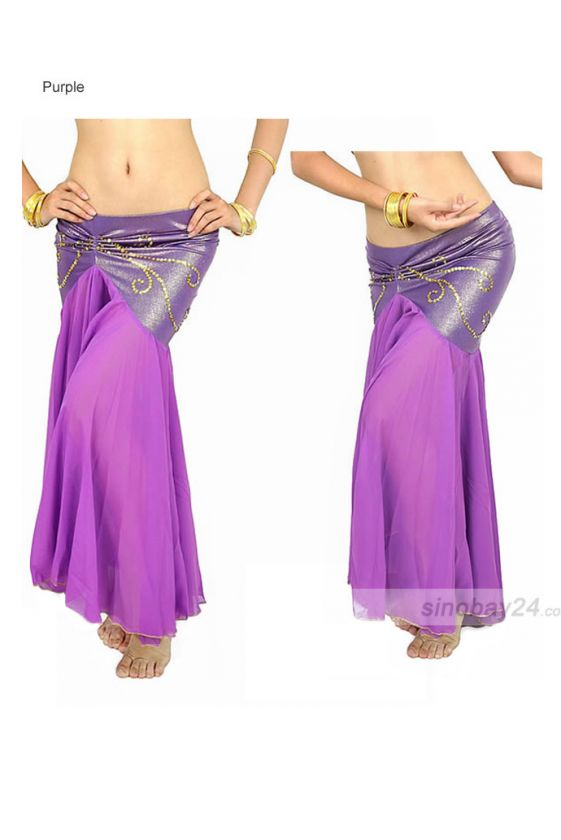 C91103 New Women Belly Dance Fishtail Skirt Costume  