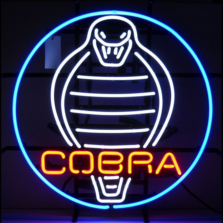 5COBRA Ford Cobra Neon Sign