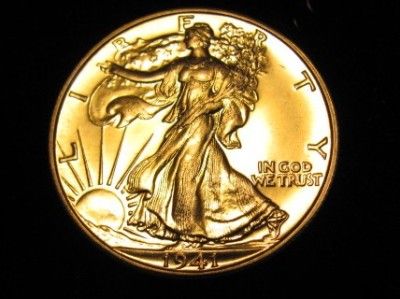 1941 GEM Proof Walking Liberty Halves   