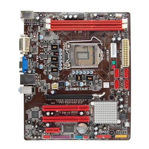 Biostar H61ML Intel H61 Motherboard   Micro ATX, Socket H2 (LGA1155 