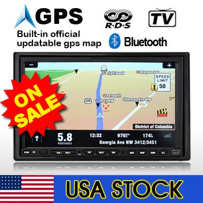 Versio 7In Dash 2Din Car DVD Player GPS Navigation OEM  