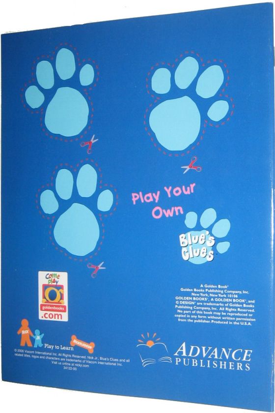 Blues Clues Blues Backyard Activity Coloring Book  