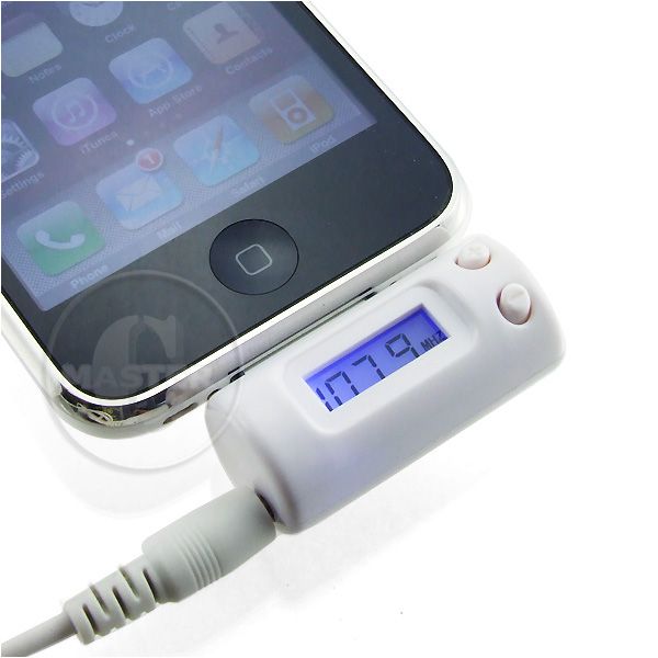  FM TRANSMITTER WIRELESS MUSIC  CAR STEREO iPHONE 3G 4 4G S iPOD 