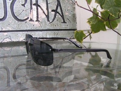 NEW ARMANI EXCHANGE SUNGLASSES AX SHINY BLACK AX040/S  