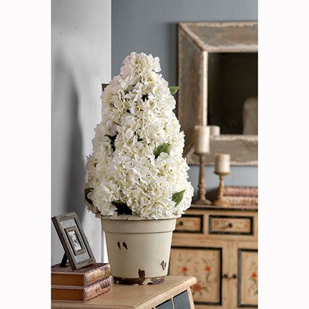 34 Artificial Hydrangea Topiary Tree Plant   58237  