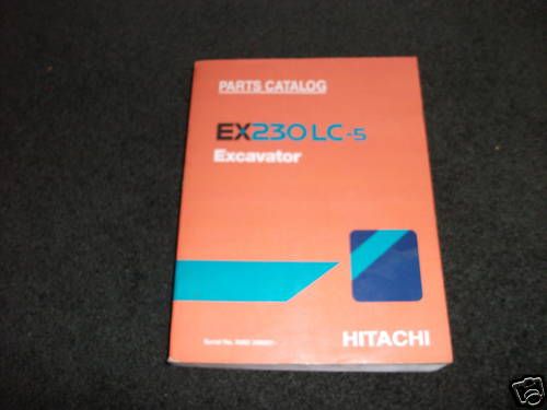 Hitachi EX230LC 5 excavator parts catalog manual  