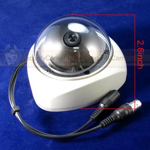 420TVL 1/4 Sharp CCD Chipset Mini CCTV Security Indoor Dome Camera