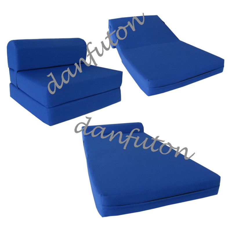 ROYAL TWIN SIZE SLEEPER CHAIR FOLDING FOAM BEDS CUSHION  