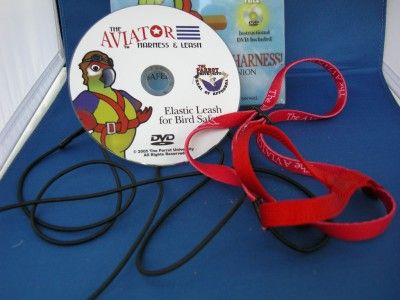 Aviator Harness & Leash Large     parrot/bird  