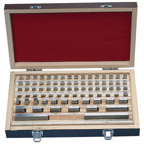 81PC RECTANGULAR GAGE BLOCK SET GRADE B  