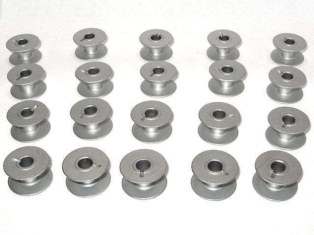 SINGER 31 15 CLASS BOBBINS 20 EACH ALUMINUM  