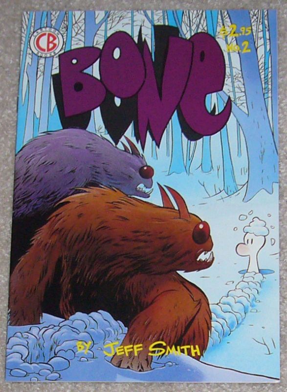 Bone #2 Cartoon Books Comics VF/NM 1993 5th Print  