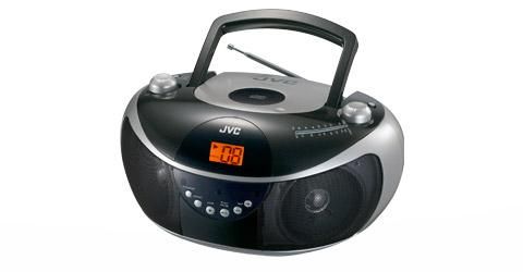   RD EZ11 Portable CD Player Boombox and AM/FM Radio CD R/RW Playback