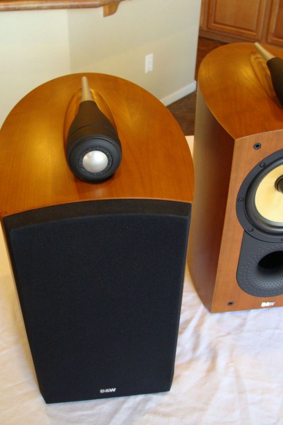 Nautlius 805 Speakers Bowers & Wilkins Mint Cond in Natural Cherry 