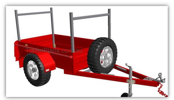 The ladder racks, spare wheel carrier and tie down hooks are some of 