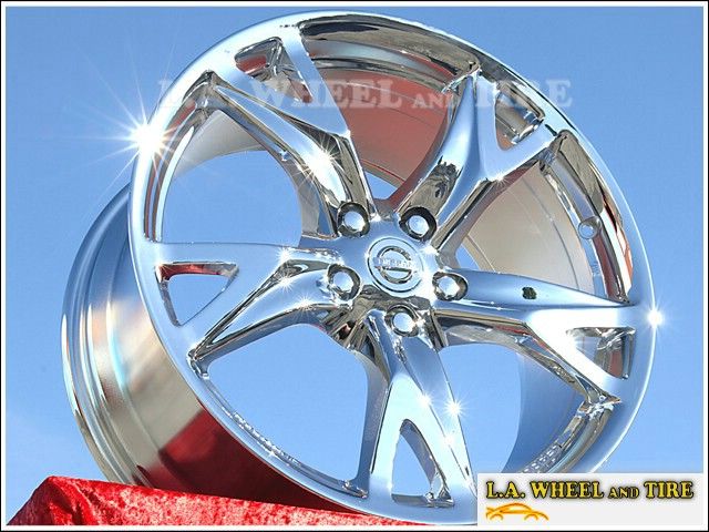 Set of 19 Nissan 370Z Chrome Factory OEM Wheels Rims  