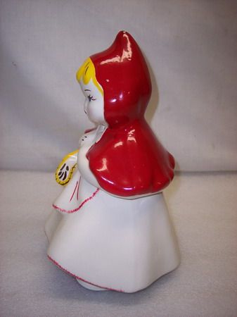 LITTLE RED RIDDING HOOD COOKIE JAR  