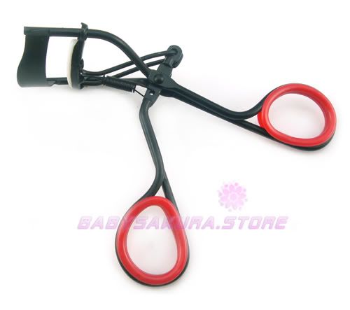 Black Red Eyelash Curler Curl Clip Cosmetic Makeup Proffessiona l