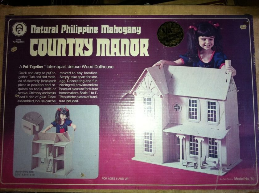 DOLL HOUSE, DREAM COUNTRY MANOR  