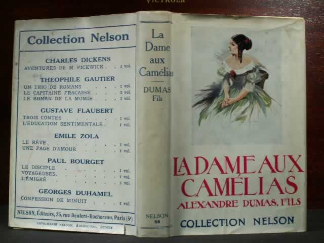 1936 Alexandre Dumas, fils LA DAME AUX CAMELIAS HCDJ La Traviata Lady 