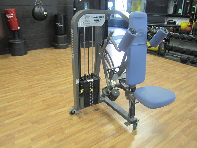 Nautilus Nitro Chest Pec Fly Equipment Exercise Gym  