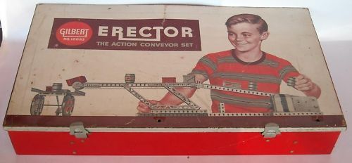 Vintage Gilbert Metal Erector Set 10063 Action Conveyor  