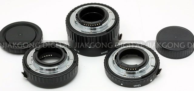 Metal Mount Auto Focus Macro Extension Tube For NIKON  