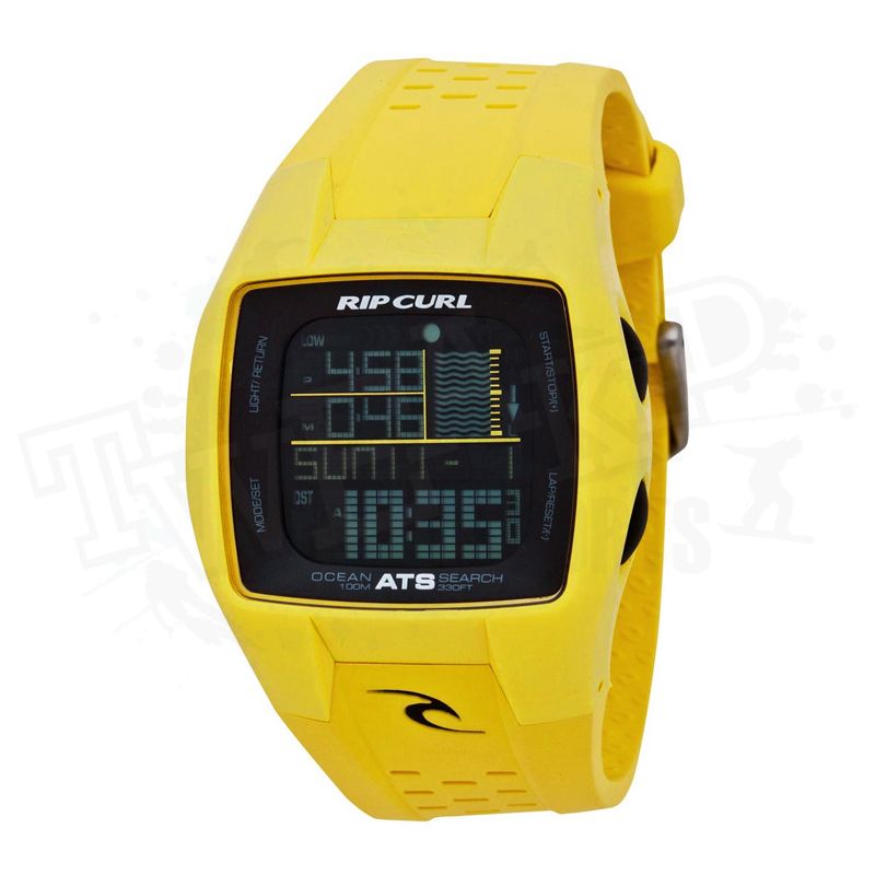   2011 Rip Curl   reloj de Oceansearch de los caballetes   amarillo