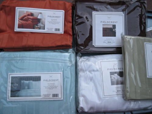 Fieldcrest Classic Duvet~Blue Brown Red White or Green  