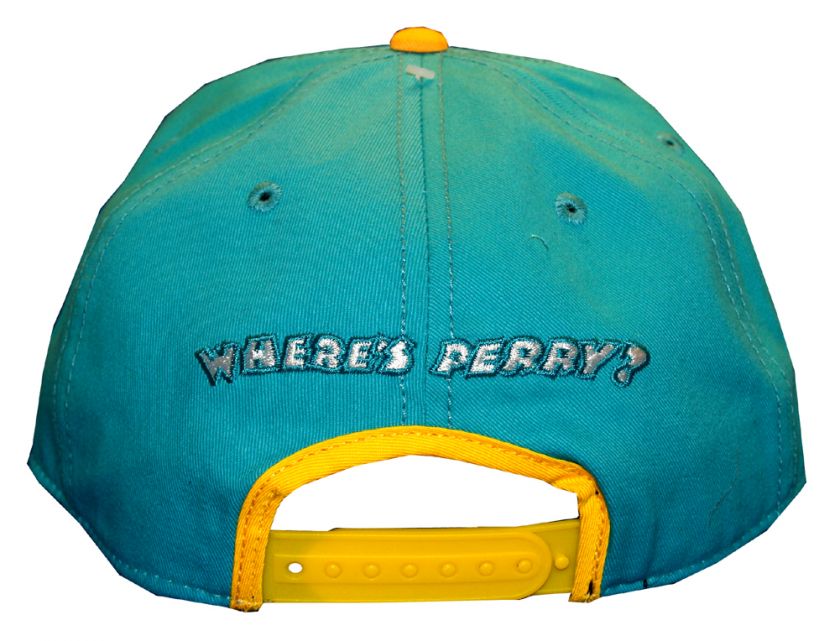   And Ferb Disney Perry The Platypus Flat Bill Adjustable Hat Cap  