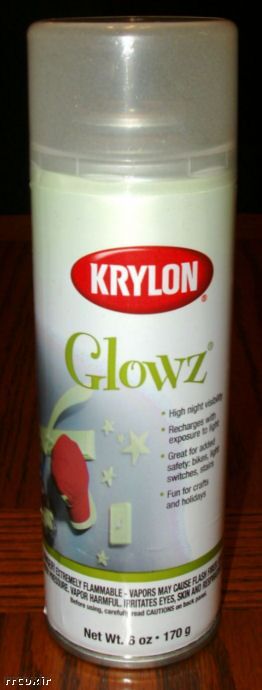 KRYLON GLOWZ GLOW IN THE DARK SPRAY PAINT 3150 724504031505  