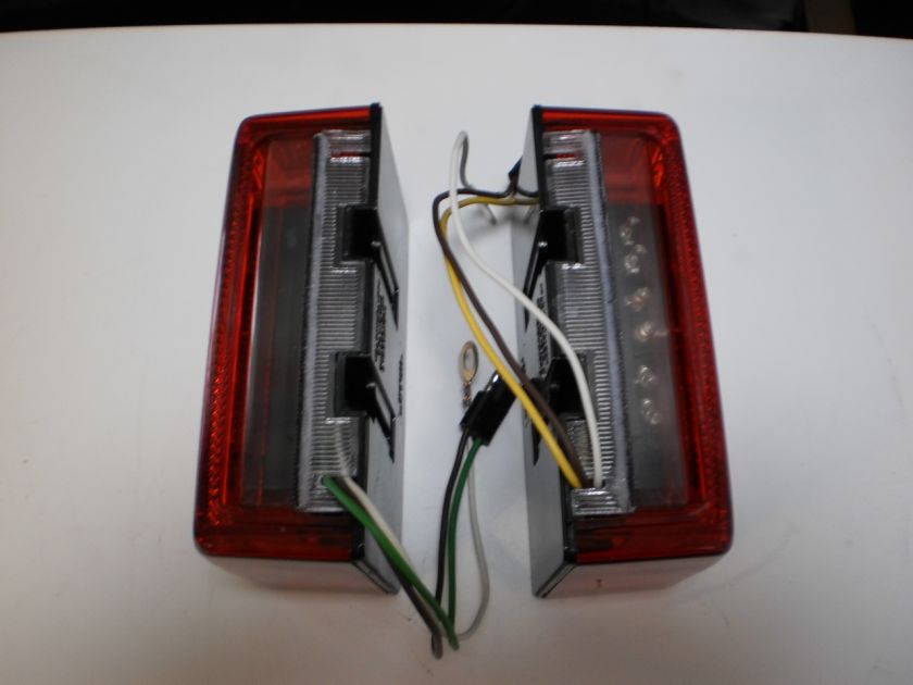 LED J 70L & J 70 Set Box Stop Turn Tail Trailer Lights