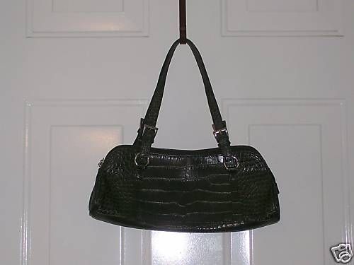 Olive Green Bisou Bisou Michele Bohbot purse  