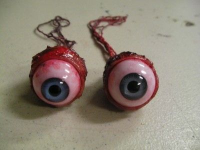 HALLOWEEN HORROR Movie PROP RIPPED OUT EYEBALL  