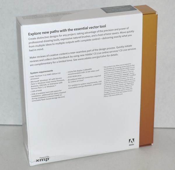 Adobe Illustrator CS5 Windows PN 65061456 NEW Full Version Retail Box 