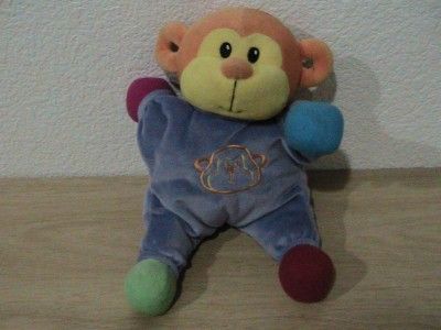 Colorful Loop a Long Lamaze Monkey Rattle / Crinkles  